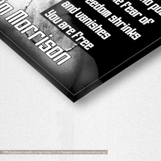 Canvas print A journey of a thousand miles, Black & White, detail