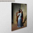 Canvas print The kiss, Hayez F,, side