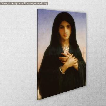 Canvas print The penitent Bouguereau W. A. View 1 2