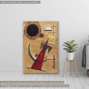 Canvas print Spitzform, Kandinsky W,