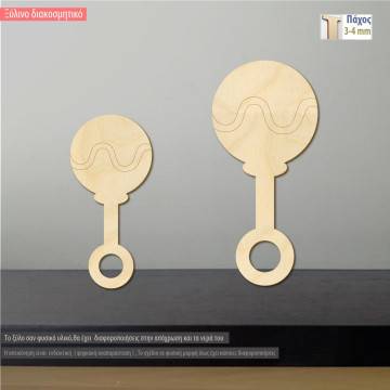 Wooden Roller coaster  decorative figure