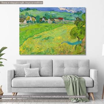 Canvas print Les Vessenots, Vincent van Gogh