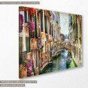 Canvas print  Romantic Venice vintage, side