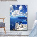 Canvas print Church at Oia