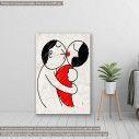 Canvas print Kiss