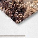 Canvas print Manhattan downtown skyline, detail