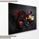 Canvas print Fruit and vegetables, side