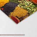 Canvas print Spices and herbs, detail