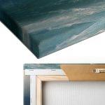 Canvas print Ship on stormy seas, Aivazovsky I, detail