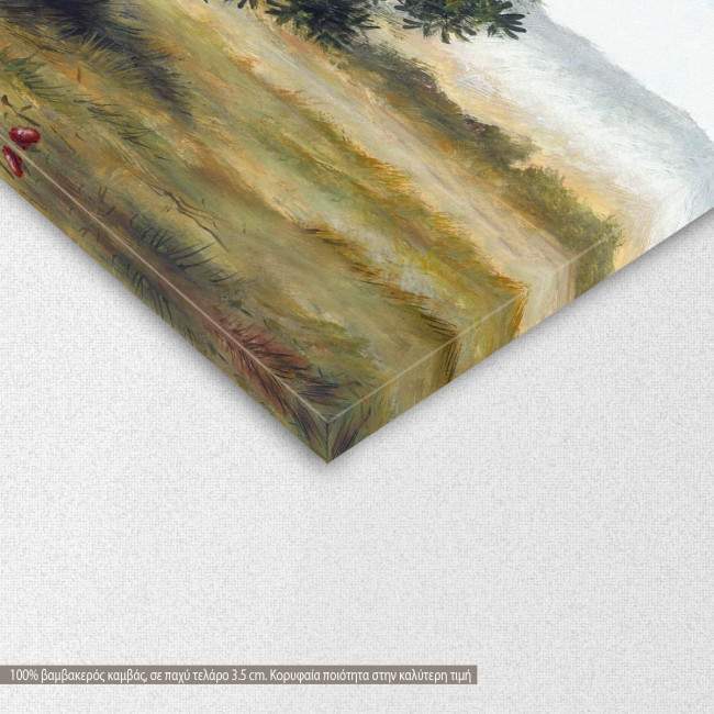 Canvas print Pomegranate, detail