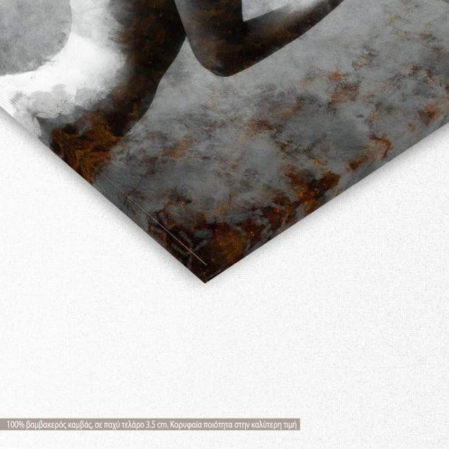 Πίνακας σε καμβά, My hat, λεπτομέρεια