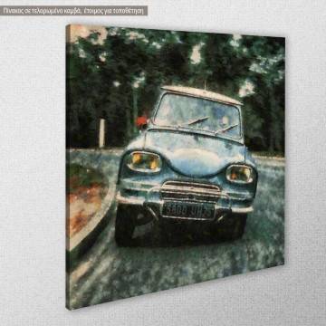 Canvas print Retro car II 2