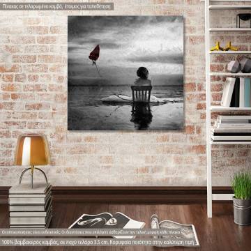 Canvas print Fly in a dream