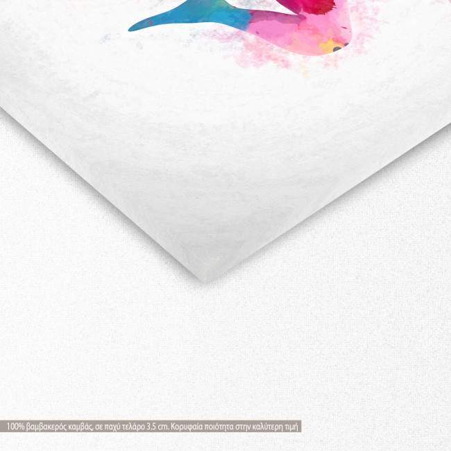 Canvas print The runner, detail