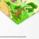Kids canvas print The forest