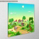 Kids canvas print The forest