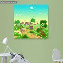 Kids canvas print The forest
