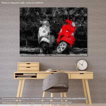 Canvas print Vespa elegance II
