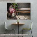 Canvas print Old vespa