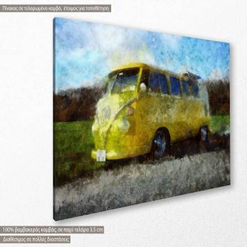 Canvas print Glance to the past  I 2