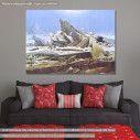 Canvas print  The sea of ice, Caspar D. F