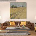 Canvas print  Field with wheat, Litras
