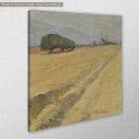 Canvas print  Field with wheat, Litras, side