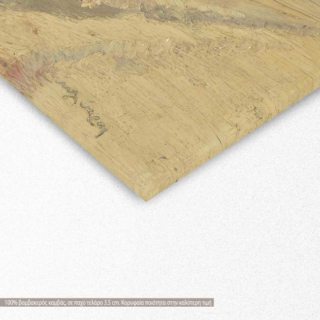 Canvas print  Field with wheat, Litras, detail