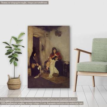 Canvas print Psixomana, Gizis