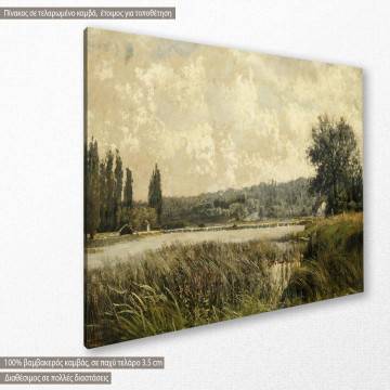 Canvas print  Seine Landscape, Pantazis 2