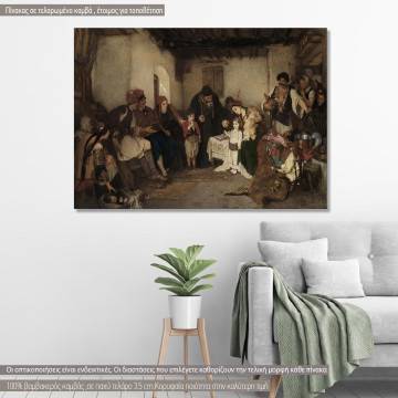 Canvas print  Kids engangements, Gizis