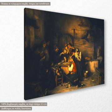 Canvas print  Card reader, Gizis 2