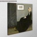 Canvas print  Whistlers mother, Whistler A. McNeill, side