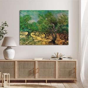 Canvas print  Olive grove Vincent van Gogh Framed canvas View 1 2