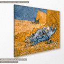 Canvas print  Noon - Rest from work, van Gogh V