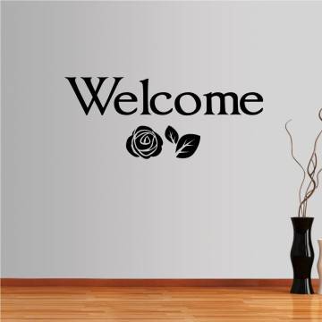Wall stickers phrases, Welcome!