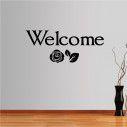 Wall stickers phrases, Welcome!