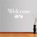 Wall stickers phrases, Welcome!