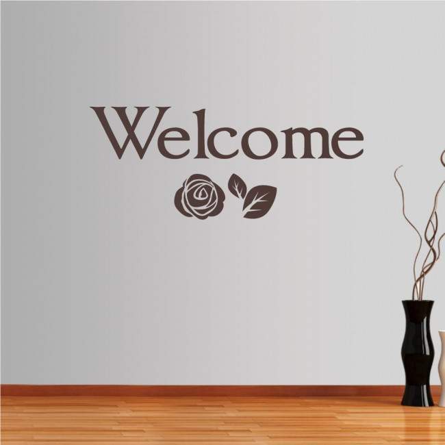 Wall stickers phrases, Welcome!