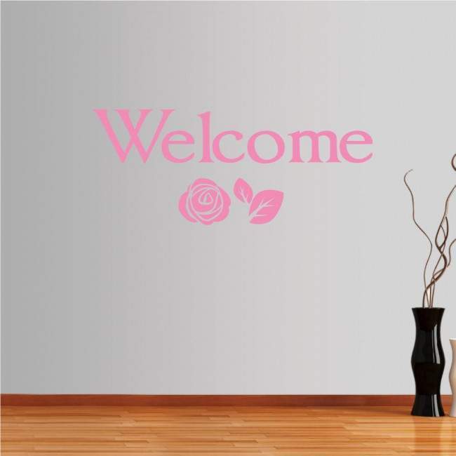 Wall stickers phrases, Welcome!