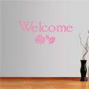 Wall stickers phrases, Welcome!