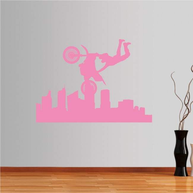Wall stickers Flying Motorcyclist