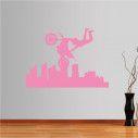 Wall stickers Flying Motorcyclist