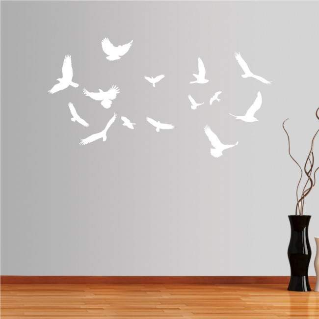 Wall stickers Flock of birds