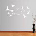 Wall stickers Flock of birds
