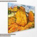 Canvas print  Haystacks in Provence, van Gogh V