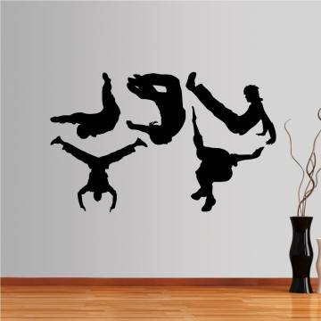 Wall stickers Parkour collection 