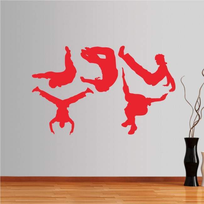 Wall stickers Parkour collection 