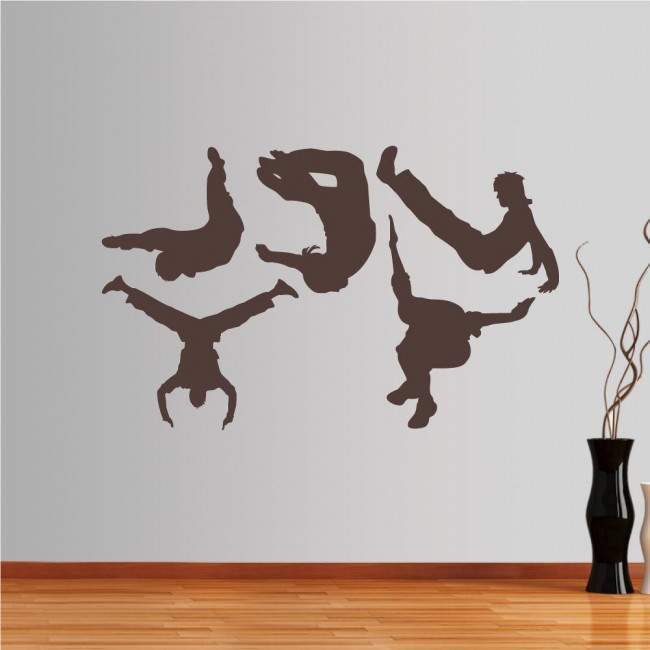 Wall stickers Parkour collection 