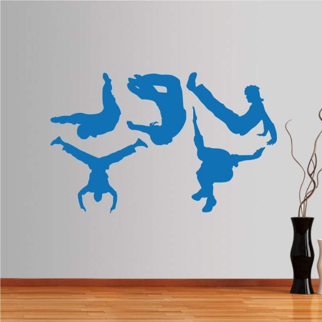 Wall stickers Parkour collection 